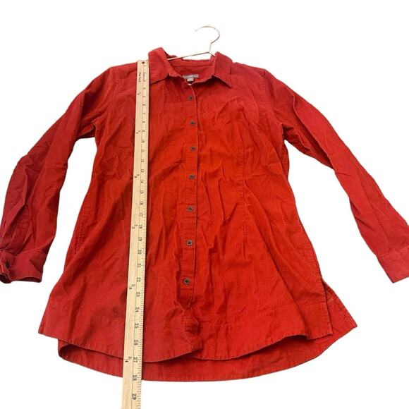 J. Jill corduroy button down long sleeve shirt size XS - Picture 4 of 6